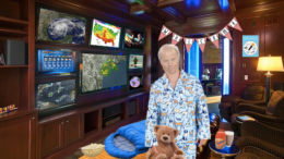 Bob Breck finally hunkers down