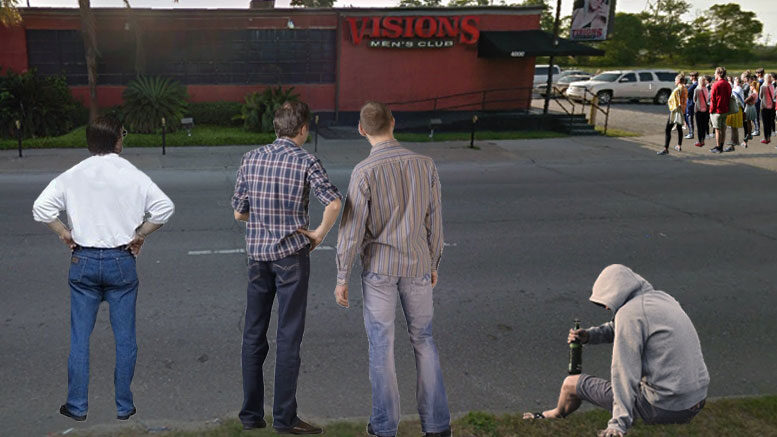 Locals not sure where to go after Visions Men's Club raided, closed