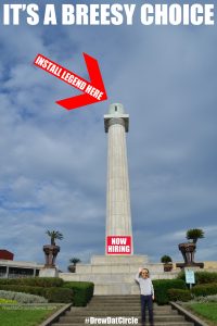 New Orleans Saints Drew Brees statue - Lee Circle - New Orleans news sports - Neutral Ground News
