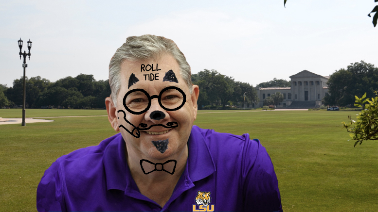 Tailgating LSU fan grateful to have passed out before Alabama game