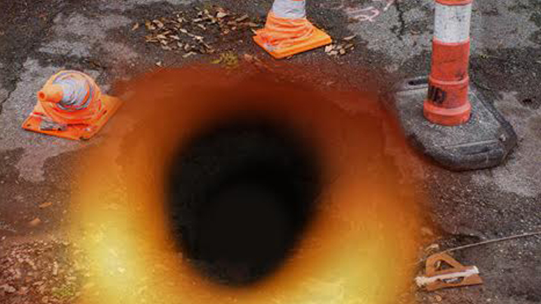 Scientists discover New Orleans potholes actually a cluster of mini black holes