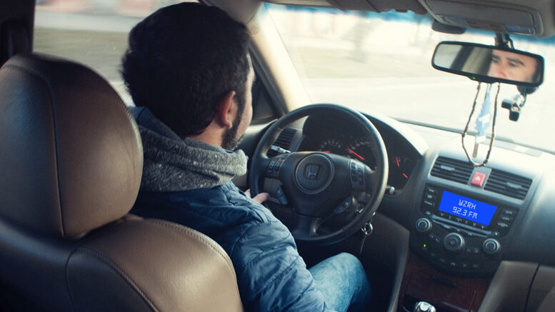 Uber driver assures passengers it isn't his real job