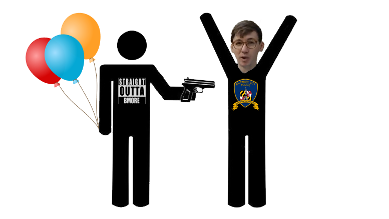 Baltimore Deputy Police Commissioner Daniel Murphy, from New Orleans