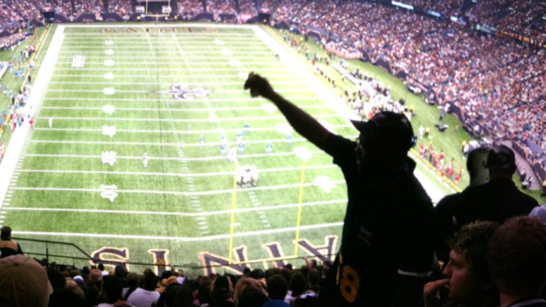 Metairie man on cloud 9 after Superdome crowd chants his name