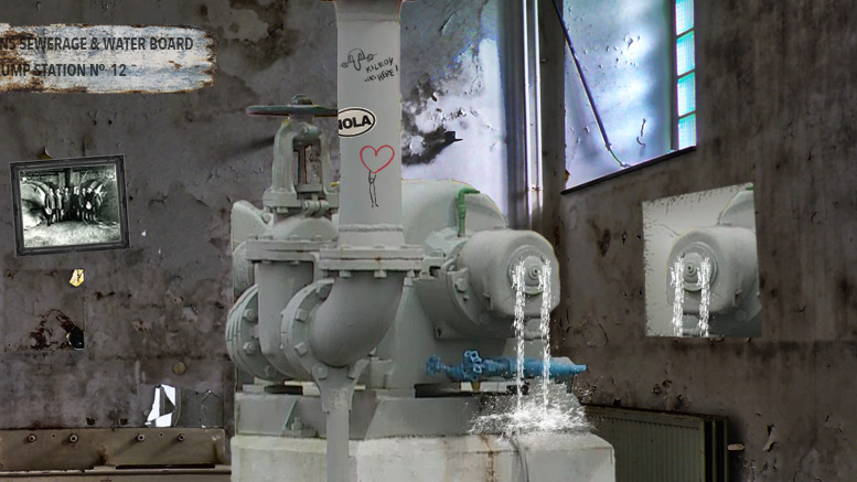 S&WB Pump Stands in Front of Mirror Repeating "I Can Do This" as Rainstorm Targets New Orleans