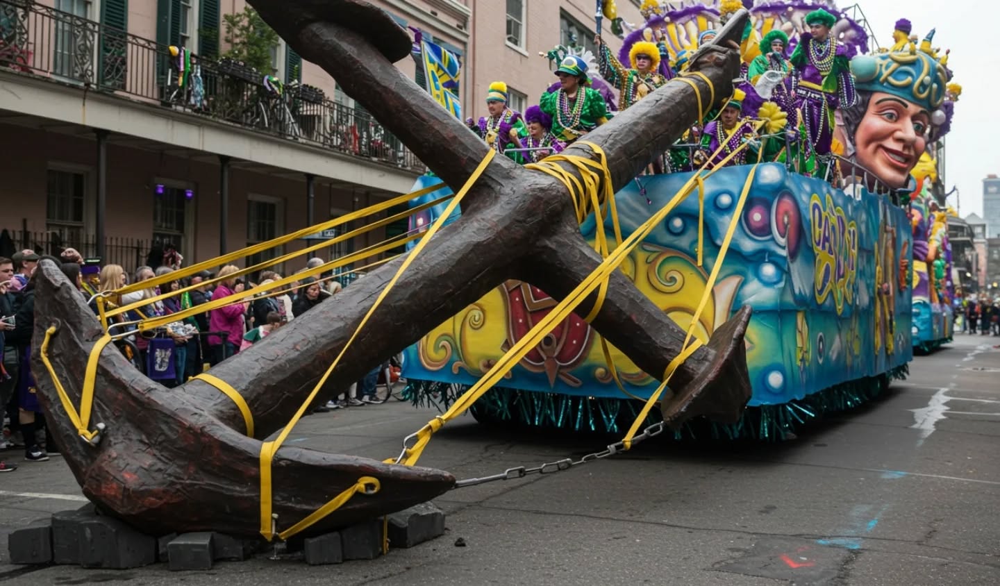New Orleans Mardi Gras Parades Officially Downgraded to “Festive Gathering Near a Float”